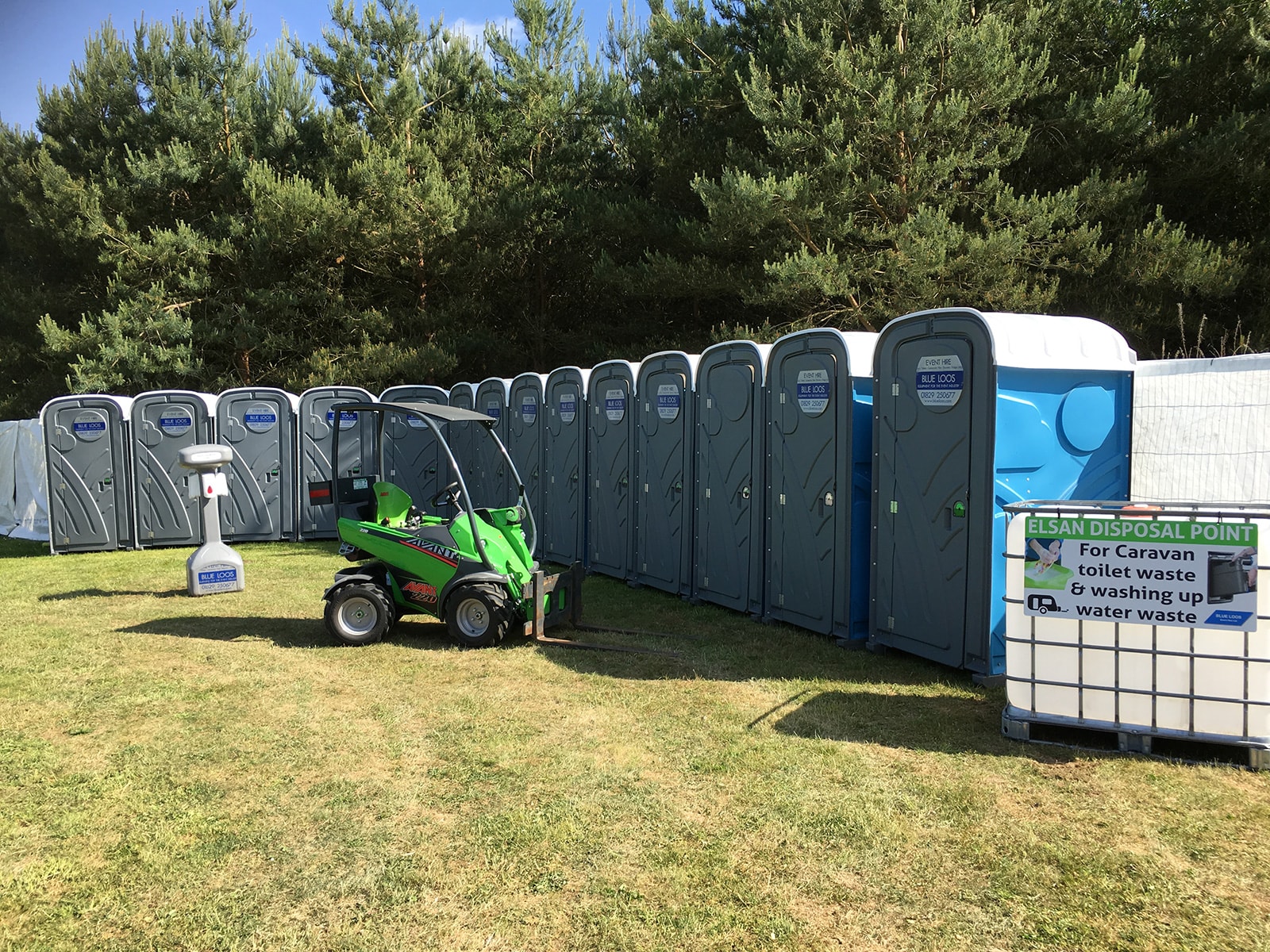 Waste Disposal Point | Blue Loos Event Hire | Cheshire