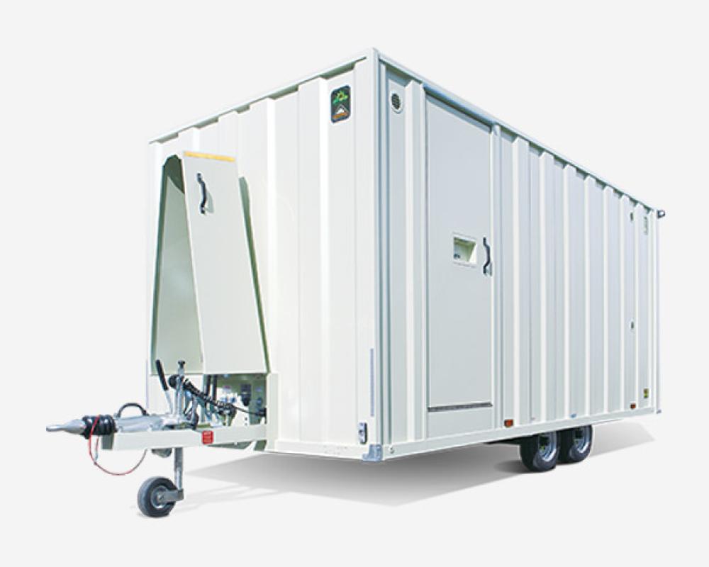 10-Man Welfare Cabin | Blue Loos Event Hire | Construction | Cheshire