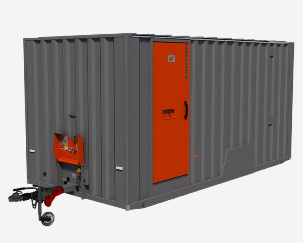 12-Man Welfare Cabin | Blue Loos Event Hire | Construction | Cheshire