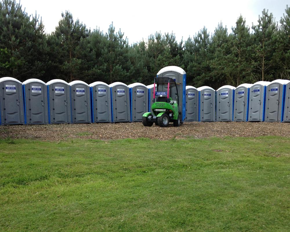 Single Toilet Units | Blue Loo Events Hire | Festivals & Events | Cheshire