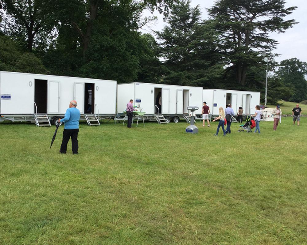 Luxury Toilets | Blue Loos Event Hire | Festivals & Events | Cheshire