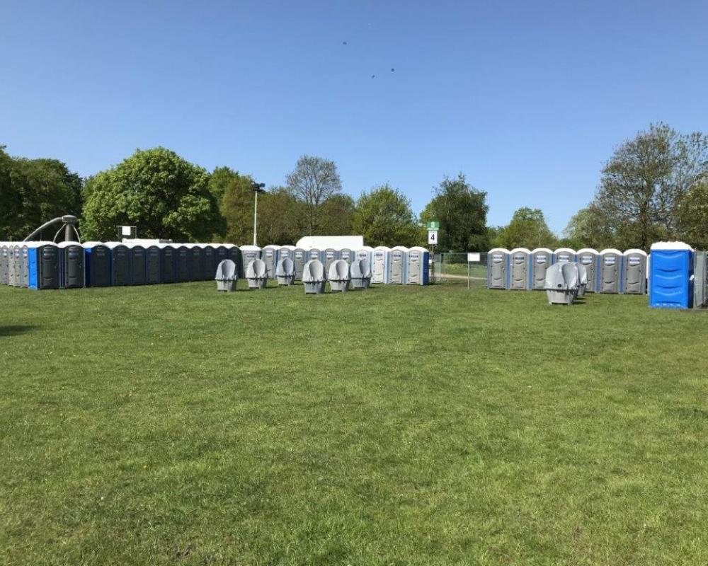 Single Toilet Units | Blue Loo Events Hire | Festivals & Events | Cheshire