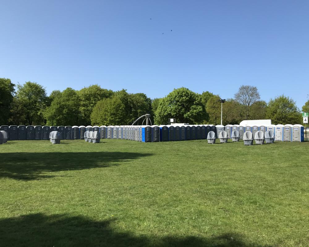 Single Toilet Units | Blue Loo Events Hire | Festivals & Events | Cheshire