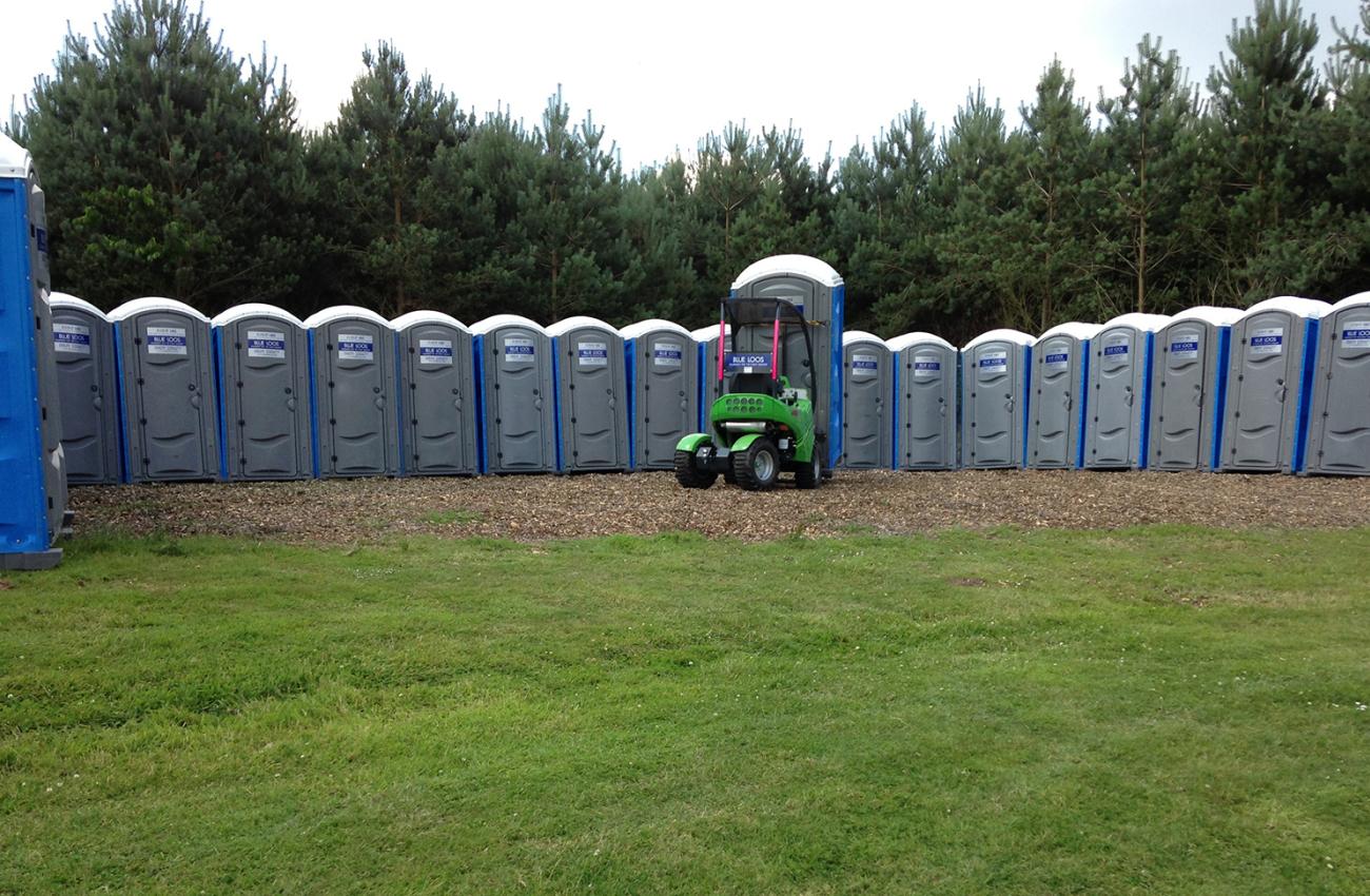 Single Toilet Units | Blue Loo Events Hire | Festivals & Events | Cheshire