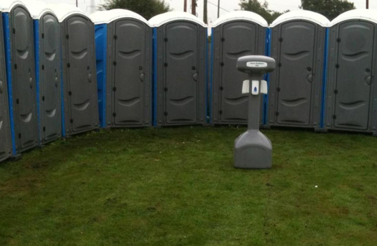 Hand Sanitiser Stations | Blue Loos Event Hire | Festivals & Events | Cheshire
