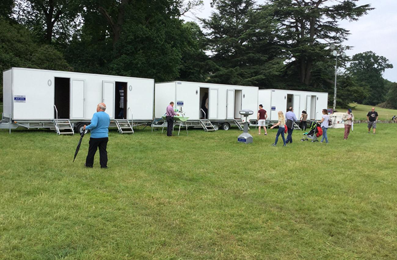 Luxury Toilets | Blue Loos Event Hire | Festivals & Events | Cheshire