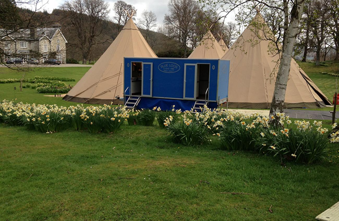 Sapphire 3+1 | Blue Loos Event Hire | Weddings | Cheshire