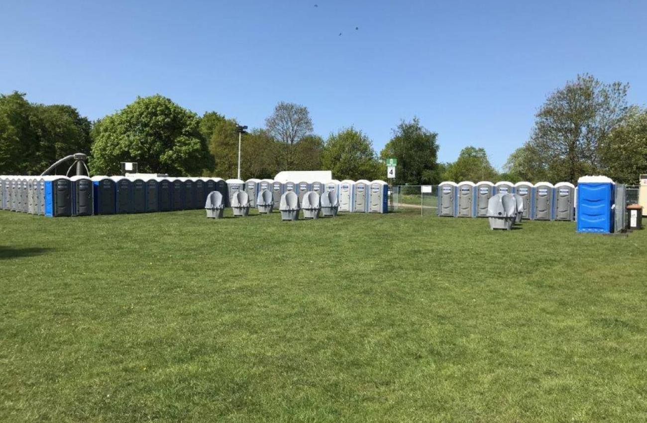 Single Toilet Units | Blue Loo Events Hire | Festivals & Events | Cheshire