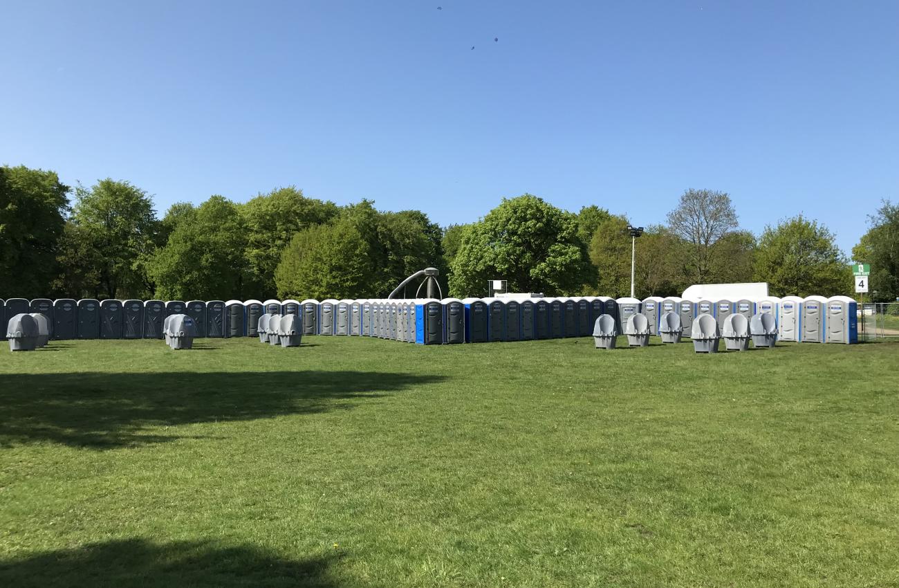 Single Toilet Units | Blue Loo Events Hire | Festivals & Events | Cheshire